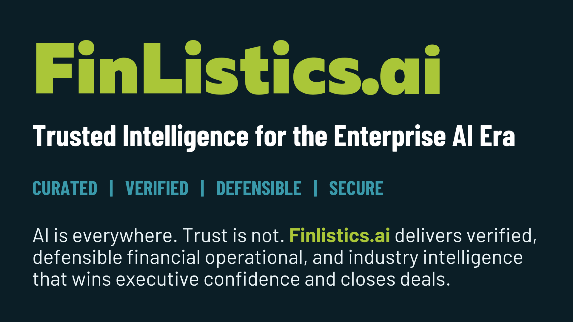 FinListics.ai